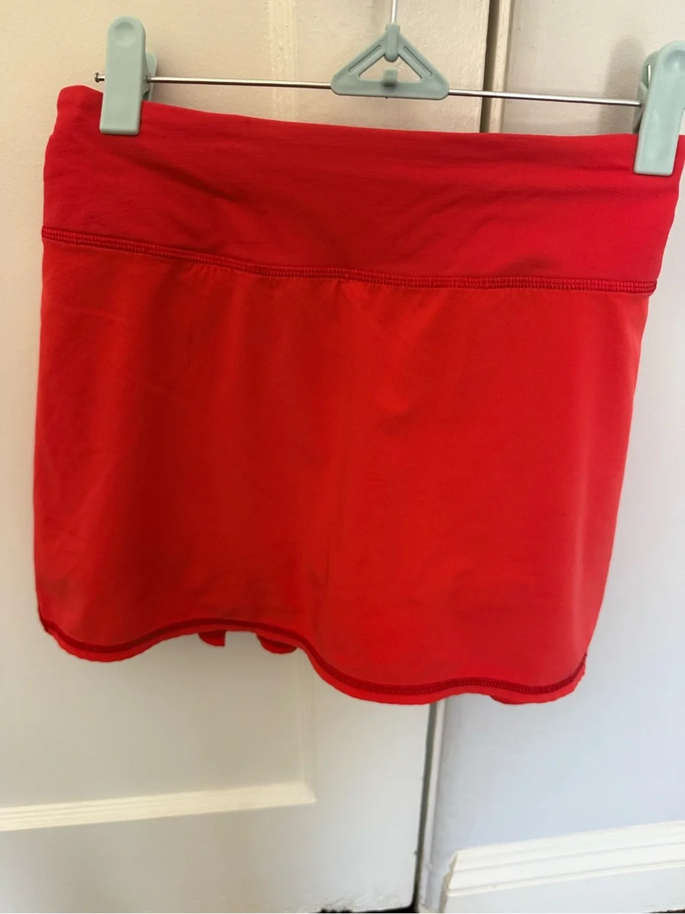 lululemon athletica Red Performance Skort Pace Setter size 8
